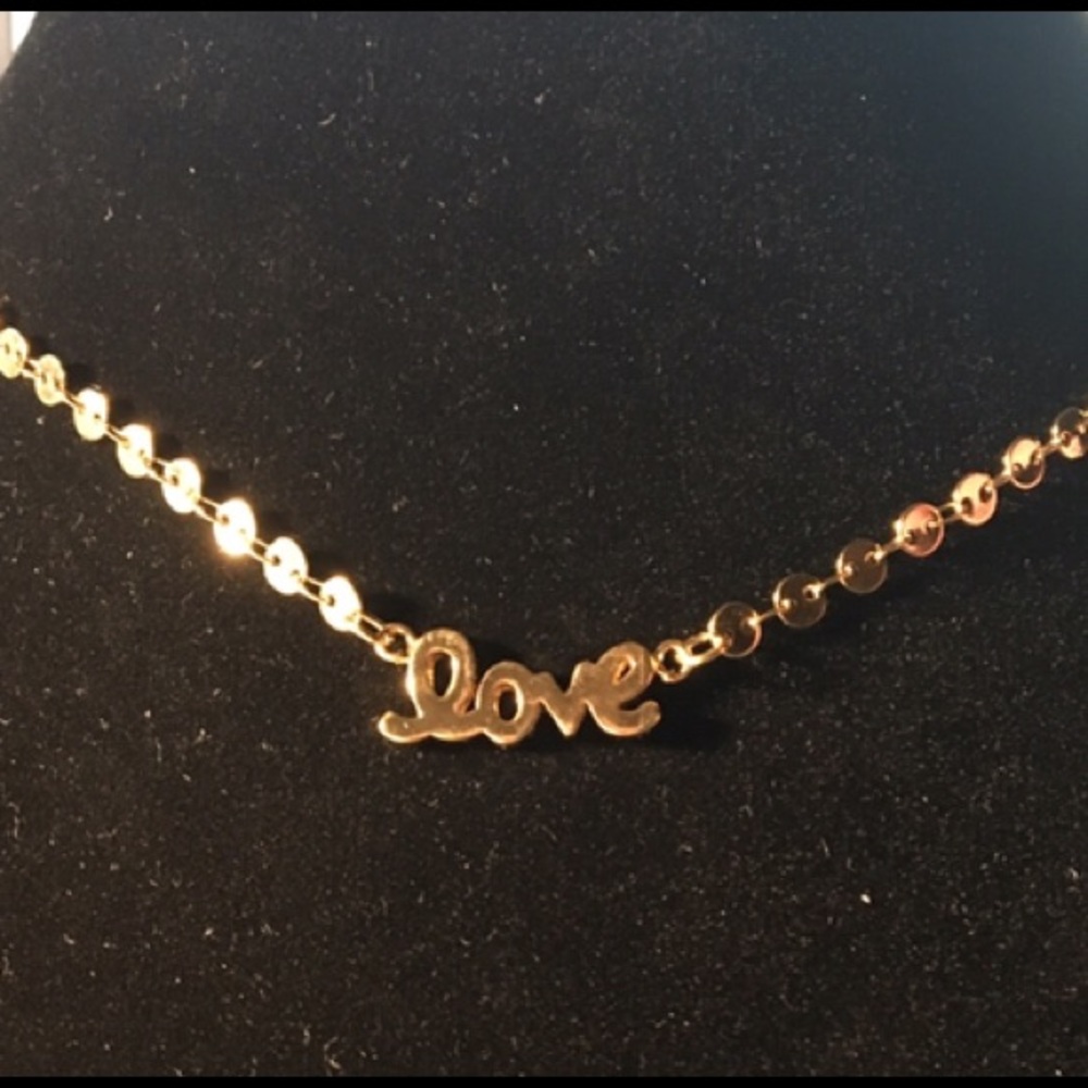 16.5” “LOVE” necklace